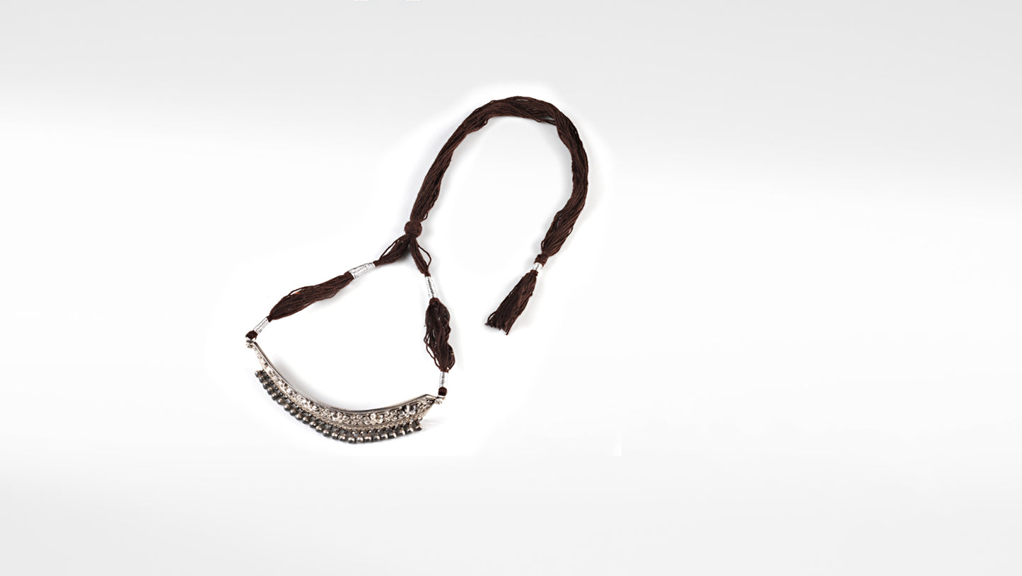 Sangeeta Boochra Silver Necklace