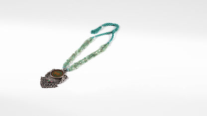 Sangeeta Boochra Silver Necklace