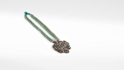 Sangeeta Boochra Silver Necklace