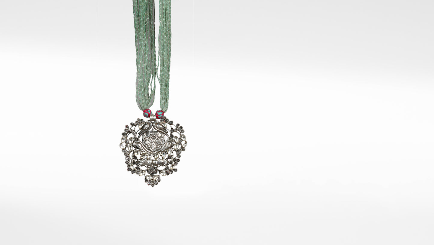 Sangeeta Boochra Silver Necklace