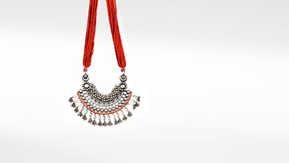 Sangeeta Boochra Silver Necklace