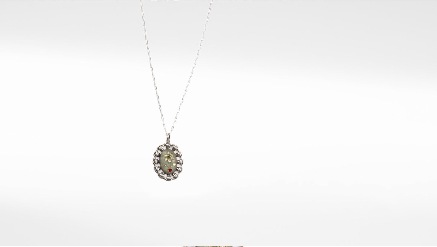 Sangeeta Boochra Silver Pendant