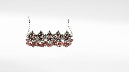 Sangeeta Boochra Silver Necklace