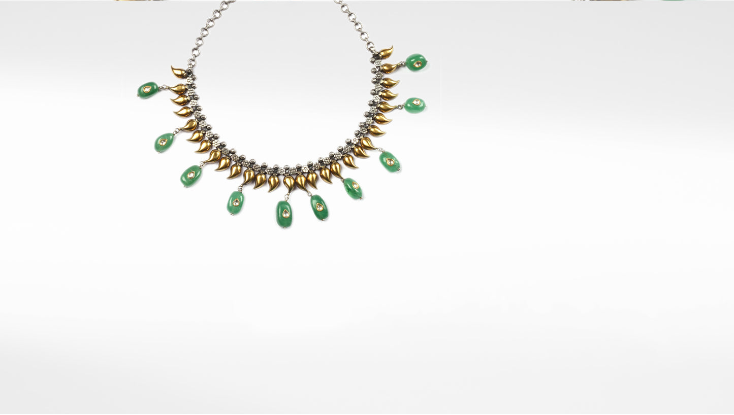 Sangeeta Boochra Silver Necklace