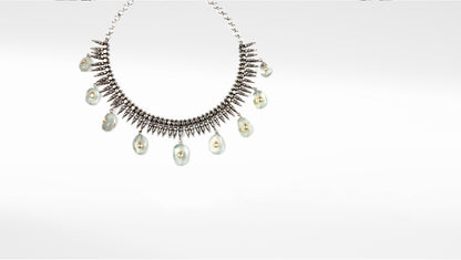 Sangeeta Boochra Silver Necklace