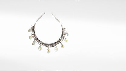 Sangeeta Boochra Silver Necklace