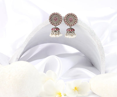 Sangeeta Boochra Silver Earrings-Earrings-Sangeeta Boochra