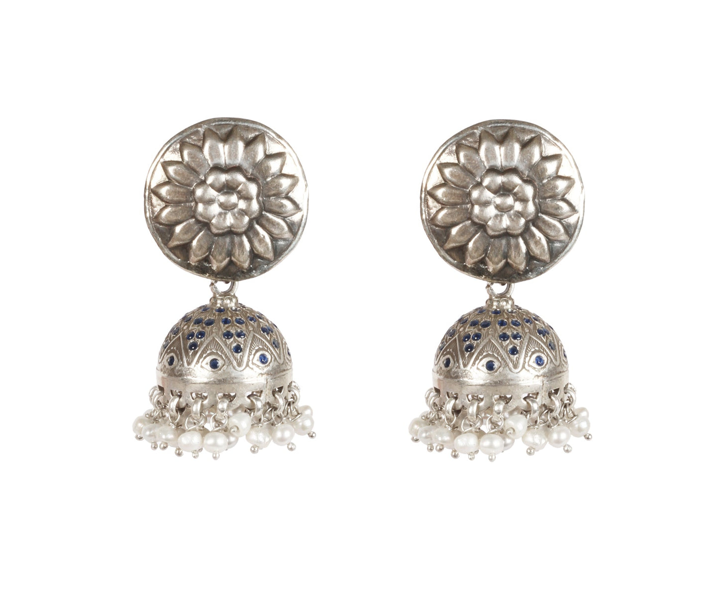 Sangeeta Boochra Silver Earrings-Earrings-Sangeeta Boochra