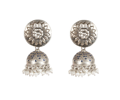 Sangeeta Boochra Silver Earrings-Earrings-Sangeeta Boochra