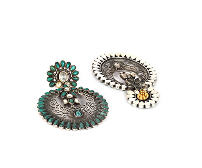 Sangeeta Boochra Silver Earrings-Earrings-Sangeeta Boochra