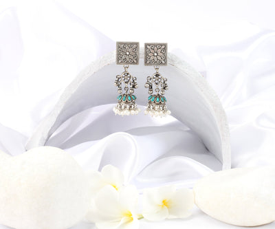 Sangeeta Boochra Silver Earrings-Earrings-Sangeeta Boochra