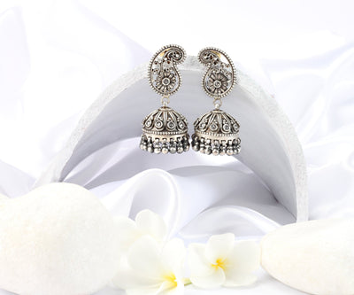 Sangeeta Boochra Silver Earrings-Earrings-Sangeeta Boochra