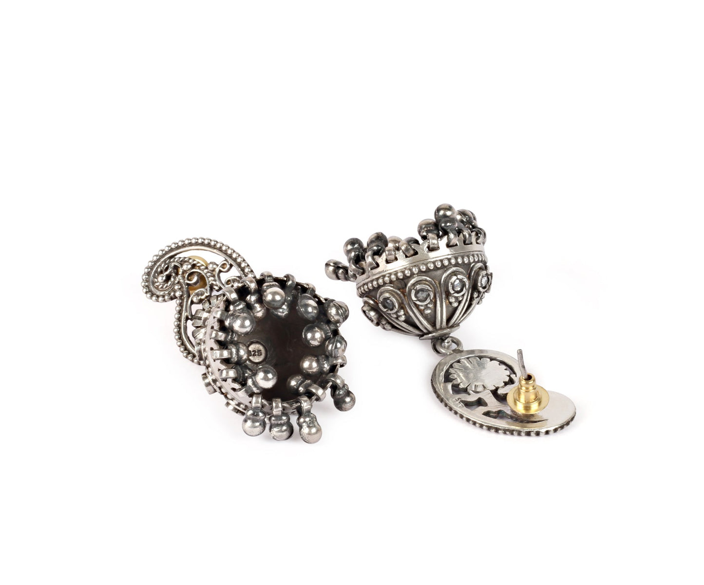 Sangeeta Boochra Silver Earrings-Earrings-Sangeeta Boochra