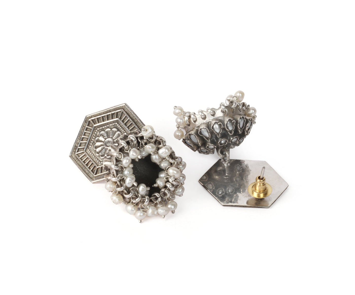 Sangeeta Boochra Silver Earrings-Earrings-Sangeeta Boochra