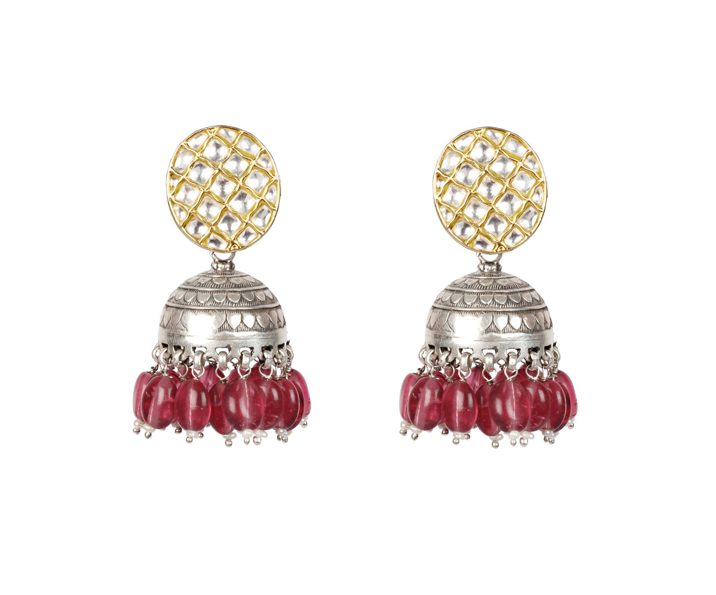 Sangeeta Boochra Silver Earrings-Earrings-Sangeeta Boochra