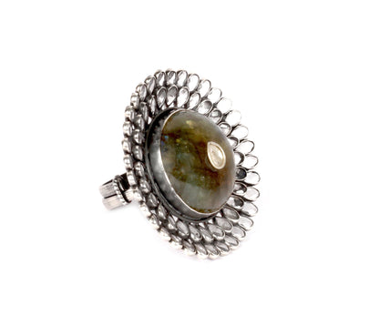 Sangeeta Boochra Silver Ring-Ring-Sangeeta Boochra