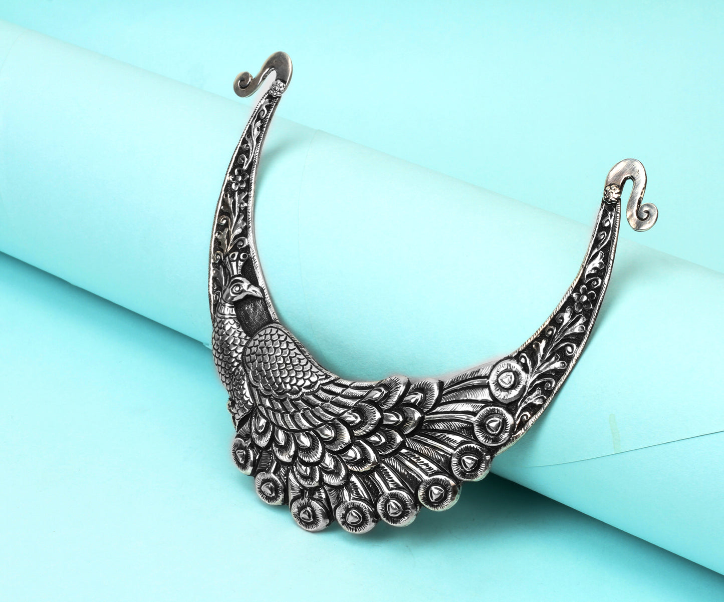 Sangeeta Boochra Tribal Silver Necklace