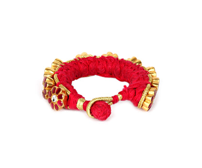 Sangeeta Boochra Silver Bangle-Bangles-Sangeeta Boochra