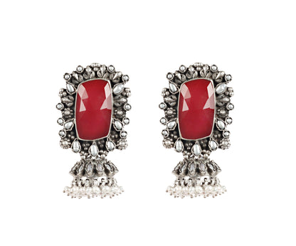 Sangeeta Boochra Silver Earrings-Earrings-Sangeeta Boochra