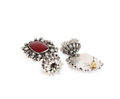 Sangeeta Boochra Silver Earrings-Earrings-Sangeeta Boochra