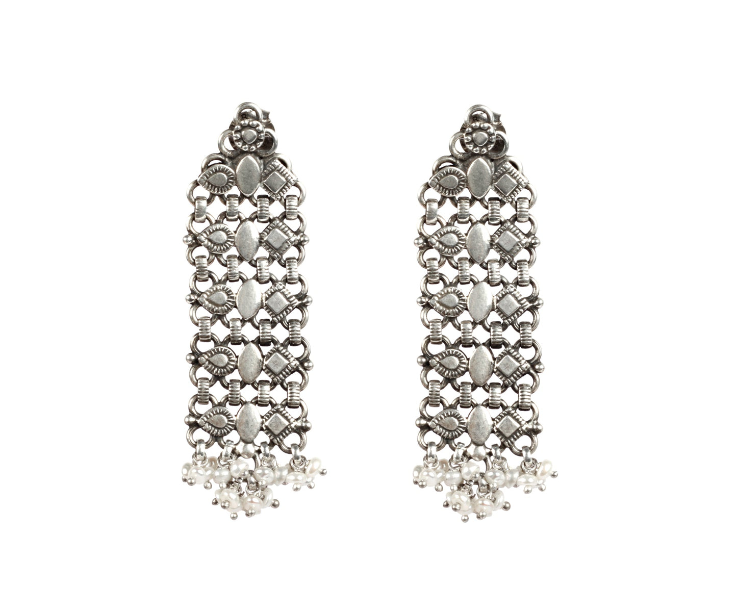 Sangeeta Boochra Silver Earrings-Earrings-Sangeeta Boochra