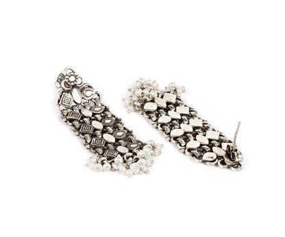 Sangeeta Boochra Silver Earrings-Earrings-Sangeeta Boochra