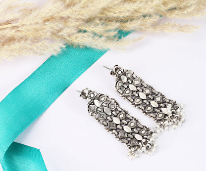 Sangeeta Boochra Silver Earrings-Earrings-Sangeeta Boochra