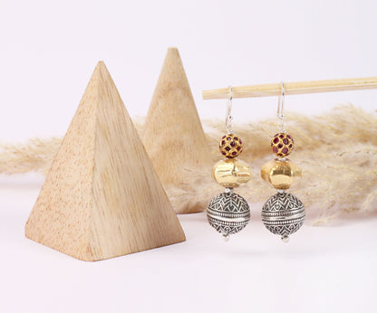 Sangeeta Boochra Silver Earrings-Earrings-Sangeeta Boochra