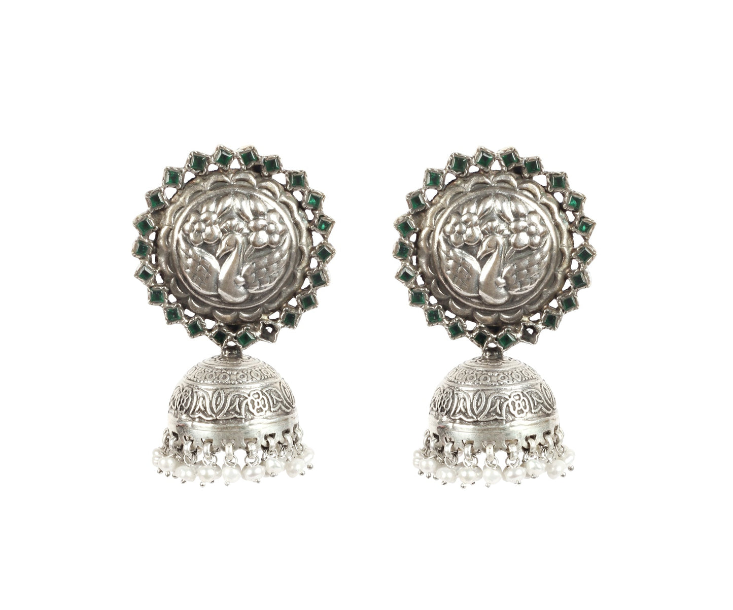 Sangeeta Boochra Silver Earrings-Earrings-Sangeeta Boochra