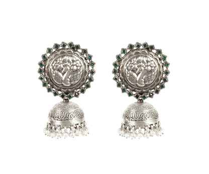 Sangeeta Boochra Silver Earrings-Earrings-Sangeeta Boochra