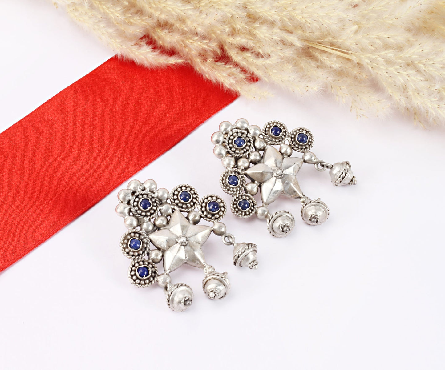 Sangeeta Boochra Silver Earrings-Earrings-Sangeeta Boochra