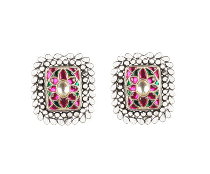 Sangeeta Boochra Silver Earrings-Earrings-Sangeeta Boochra