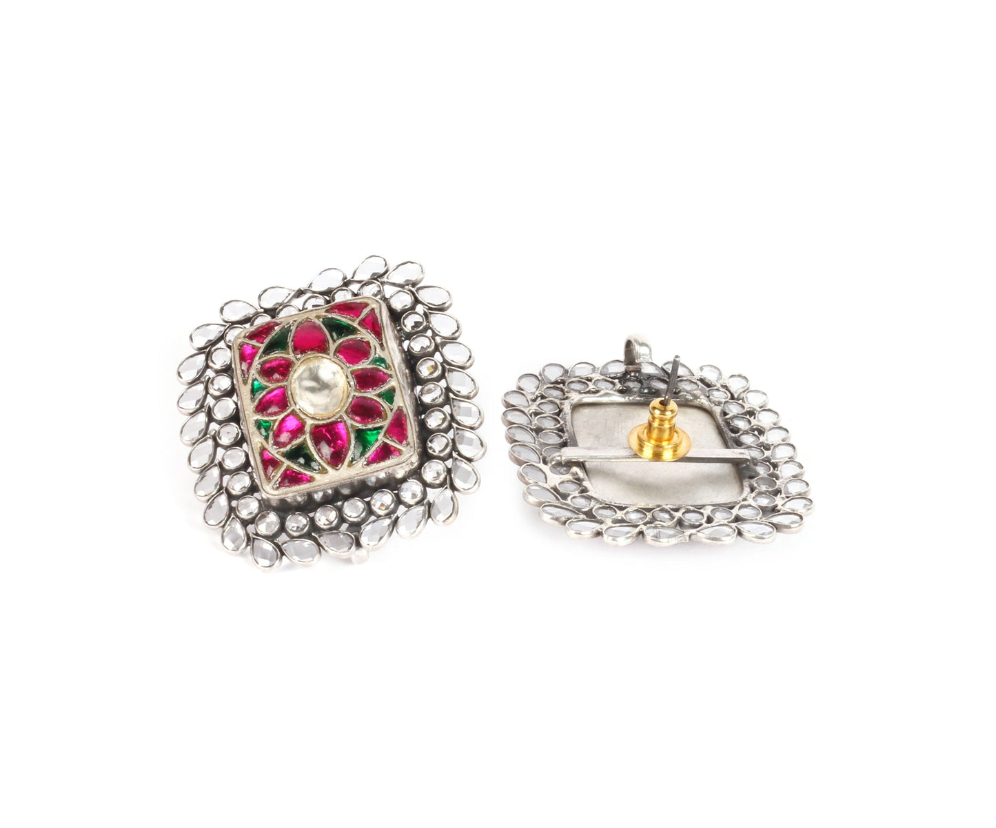 Sangeeta Boochra Silver Earrings-Earrings-Sangeeta Boochra