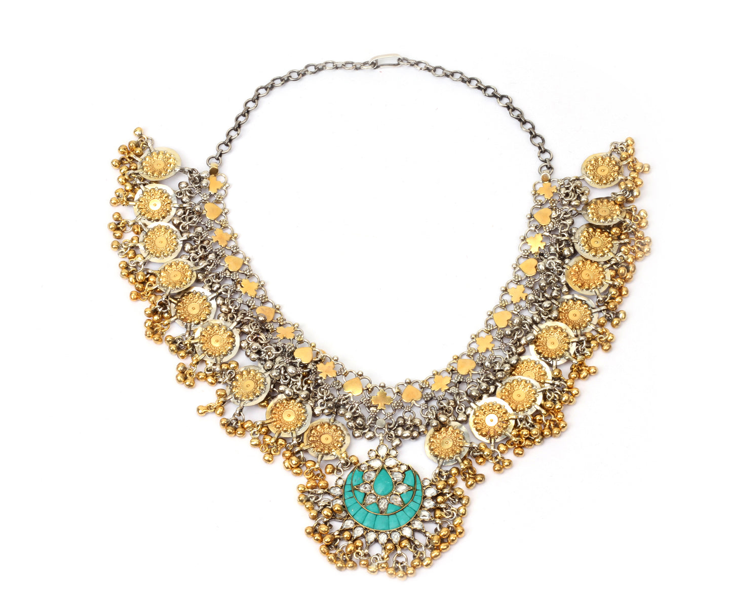 Sangeeta Boochra Silver Necklace