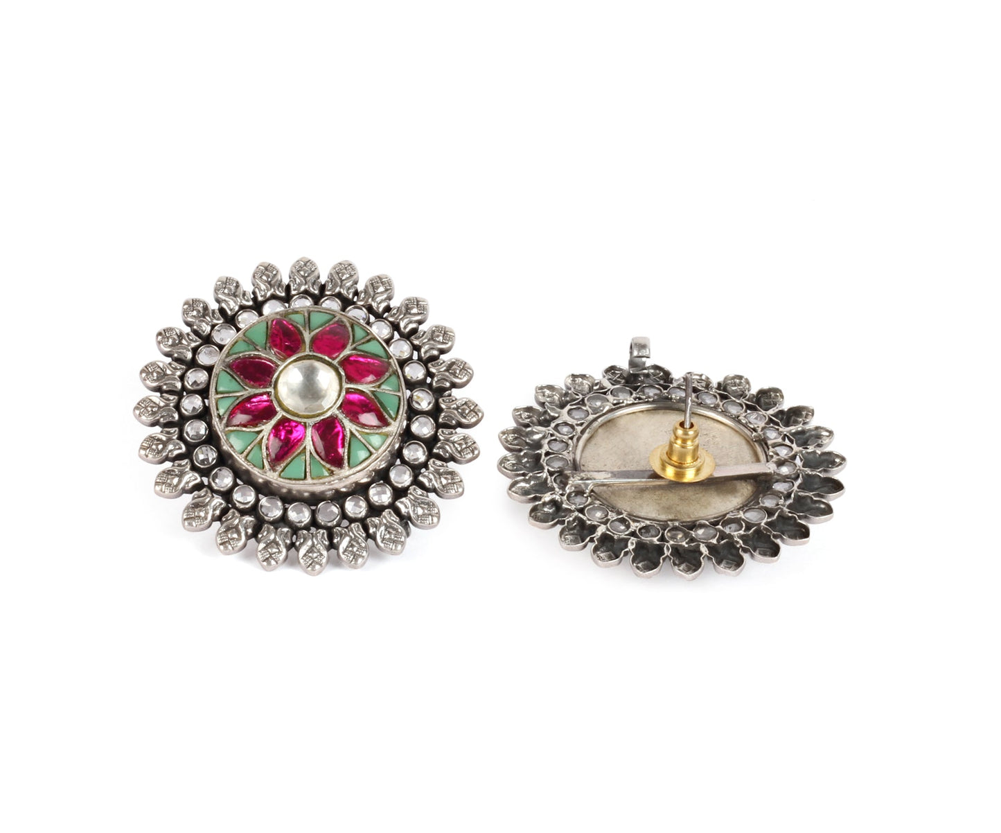 Sangeeta Boochra Silver Earrings-Earrings-Sangeeta Boochra