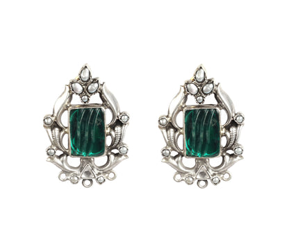 Sangeeta Boochra Silver Earrings-Earrings-Sangeeta Boochra