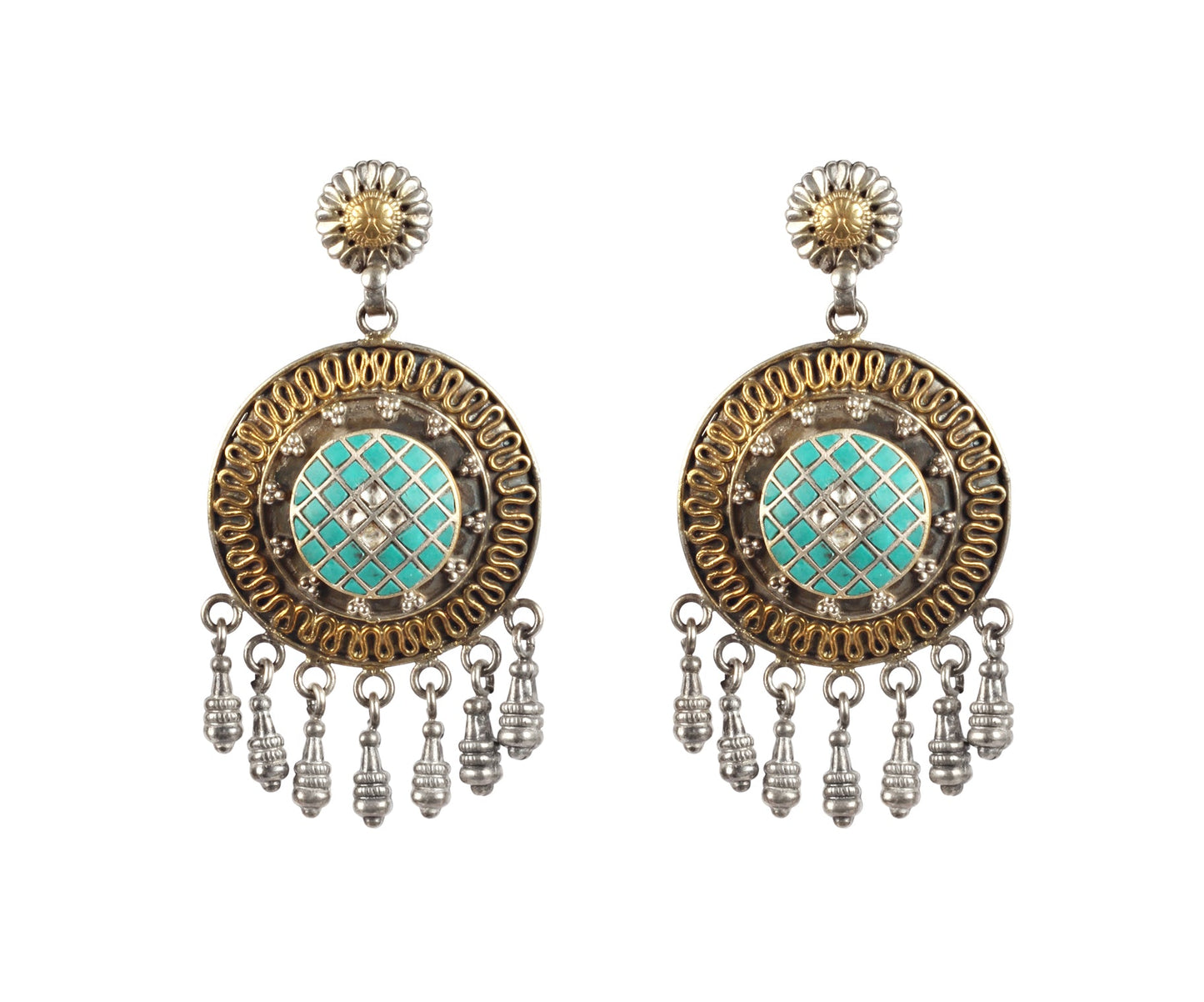 Sangeeta Boochra Silver Earrings-Earrings-Sangeeta Boochra