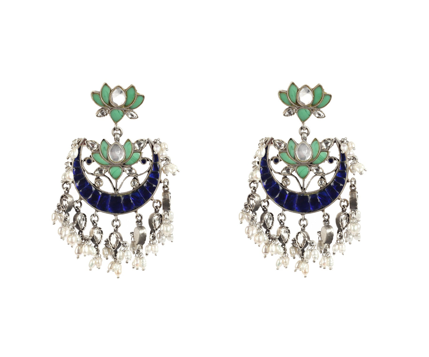 Sangeeta Boochra Silver Earrings-Earrings-Sangeeta Boochra