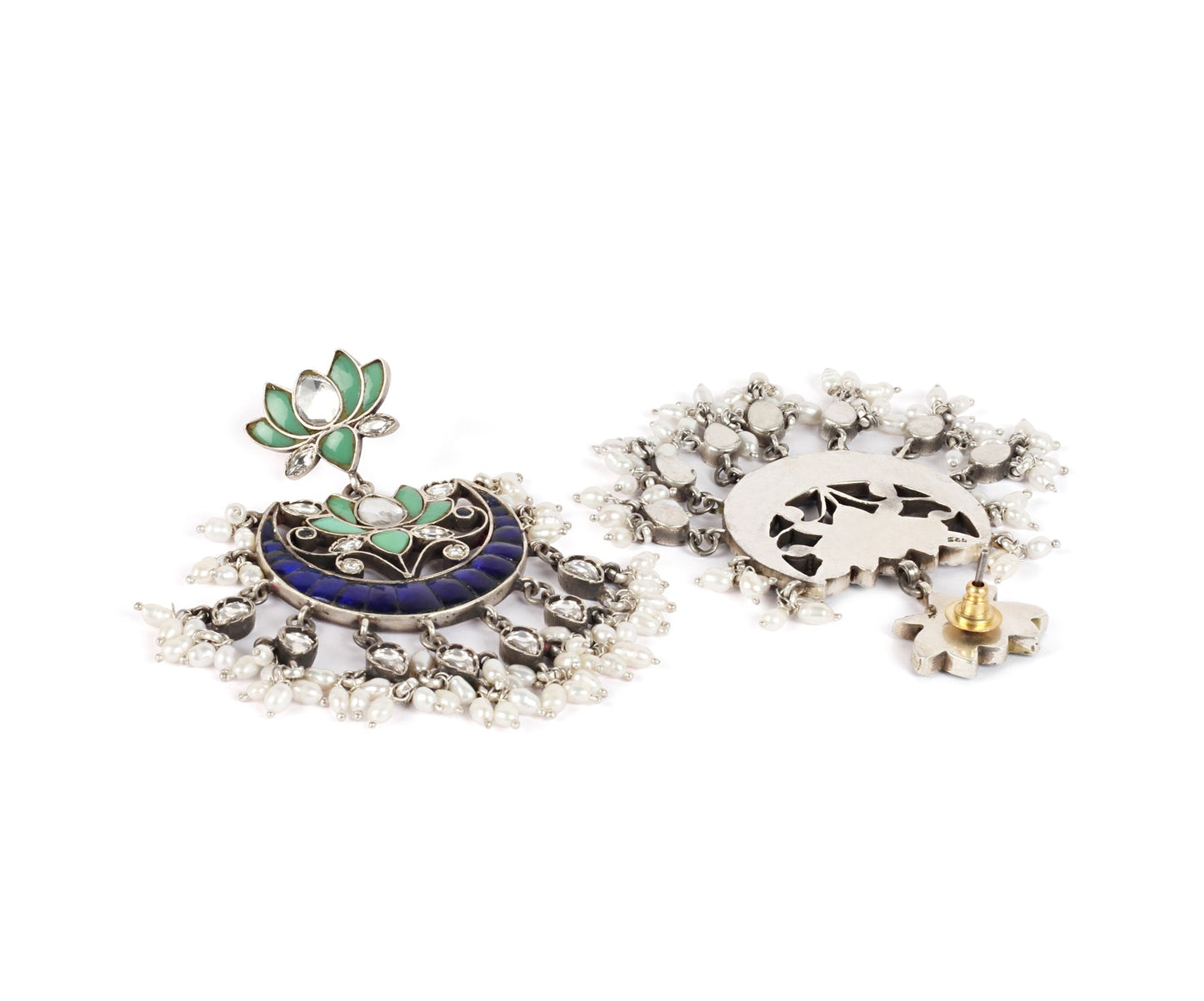 Sangeeta Boochra Silver Earrings-Earrings-Sangeeta Boochra