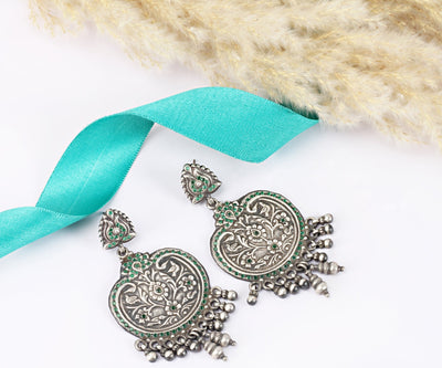 Sangeeta Boochra Silver Earrings-Earrings-Sangeeta Boochra