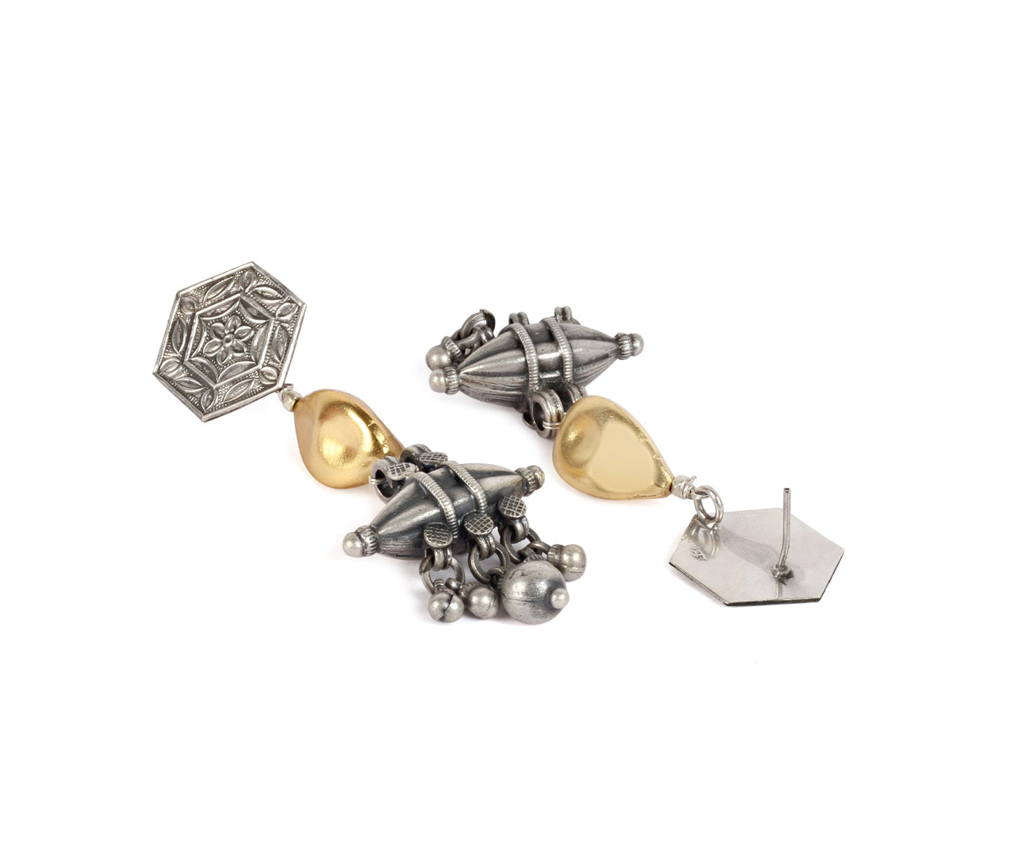 Sangeeta Boochra Silver Earrings-Earrings-Sangeeta Boochra