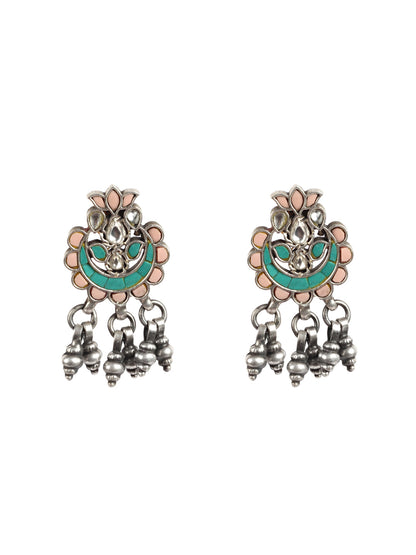 Sangeeta Boochra Silver Earrings-Earrings-Sangeeta Boochra