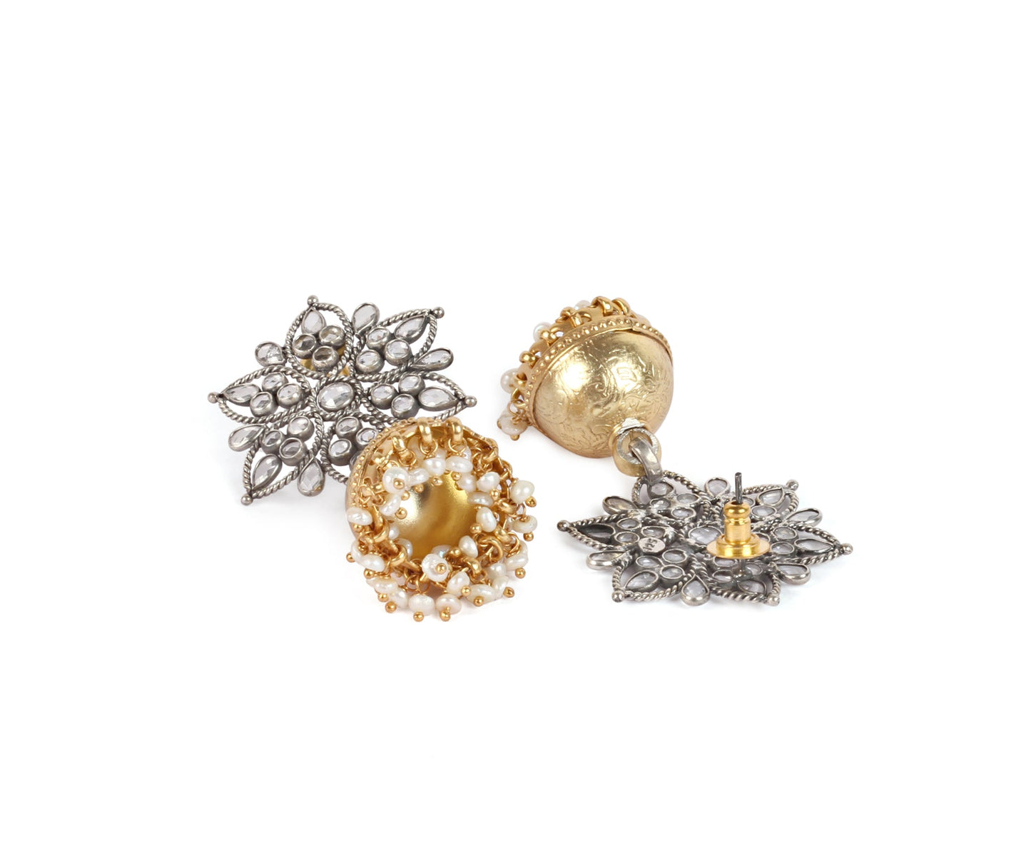 Sangeeta Boochra Silver Earrings-Earrings-Sangeeta Boochra