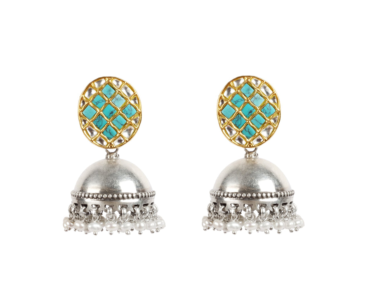 Sangeeta Boochra Silver Earrings-Earrings-Sangeeta Boochra