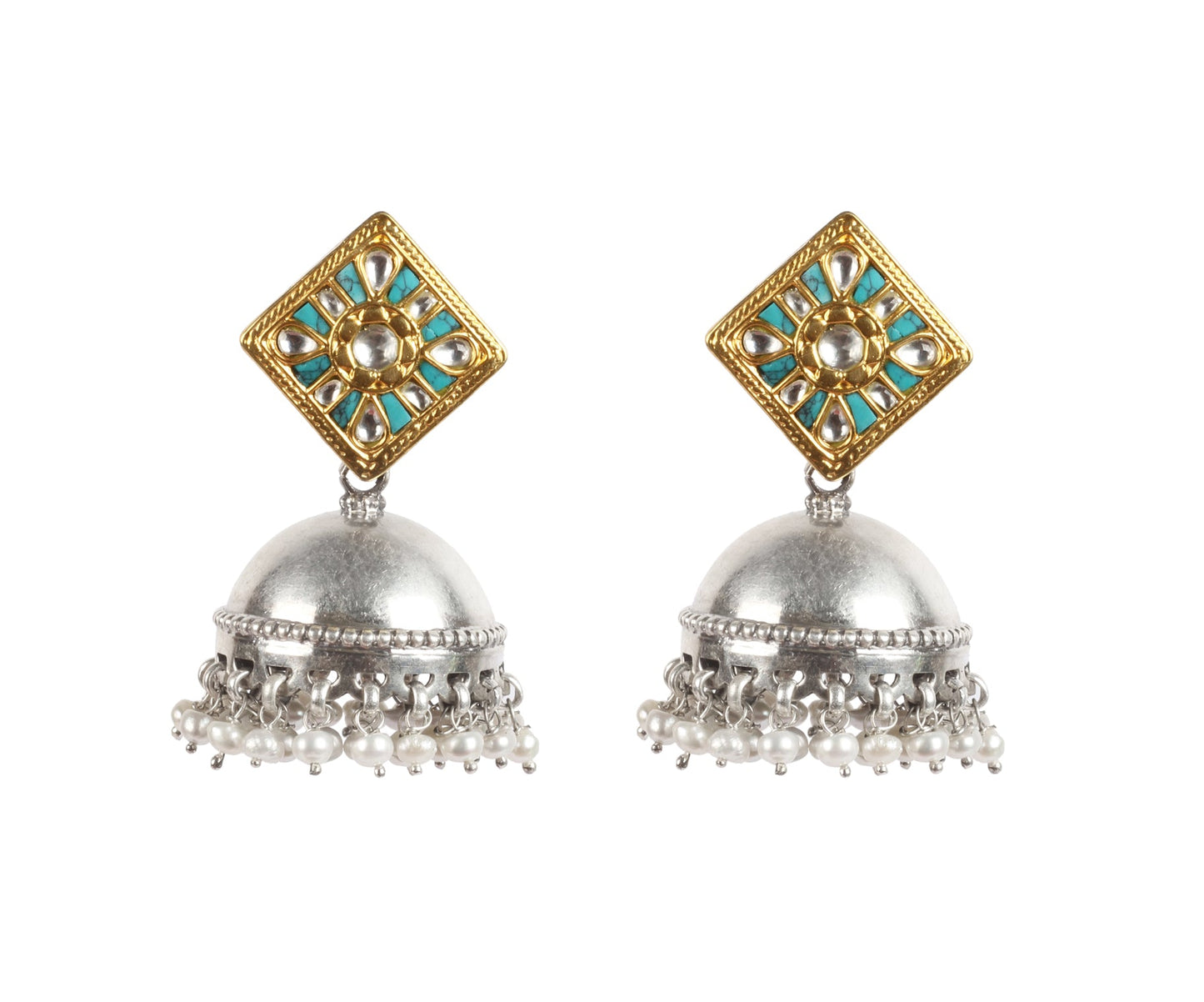 Sangeeta Boochra Silver Earrings-Earrings-Sangeeta Boochra