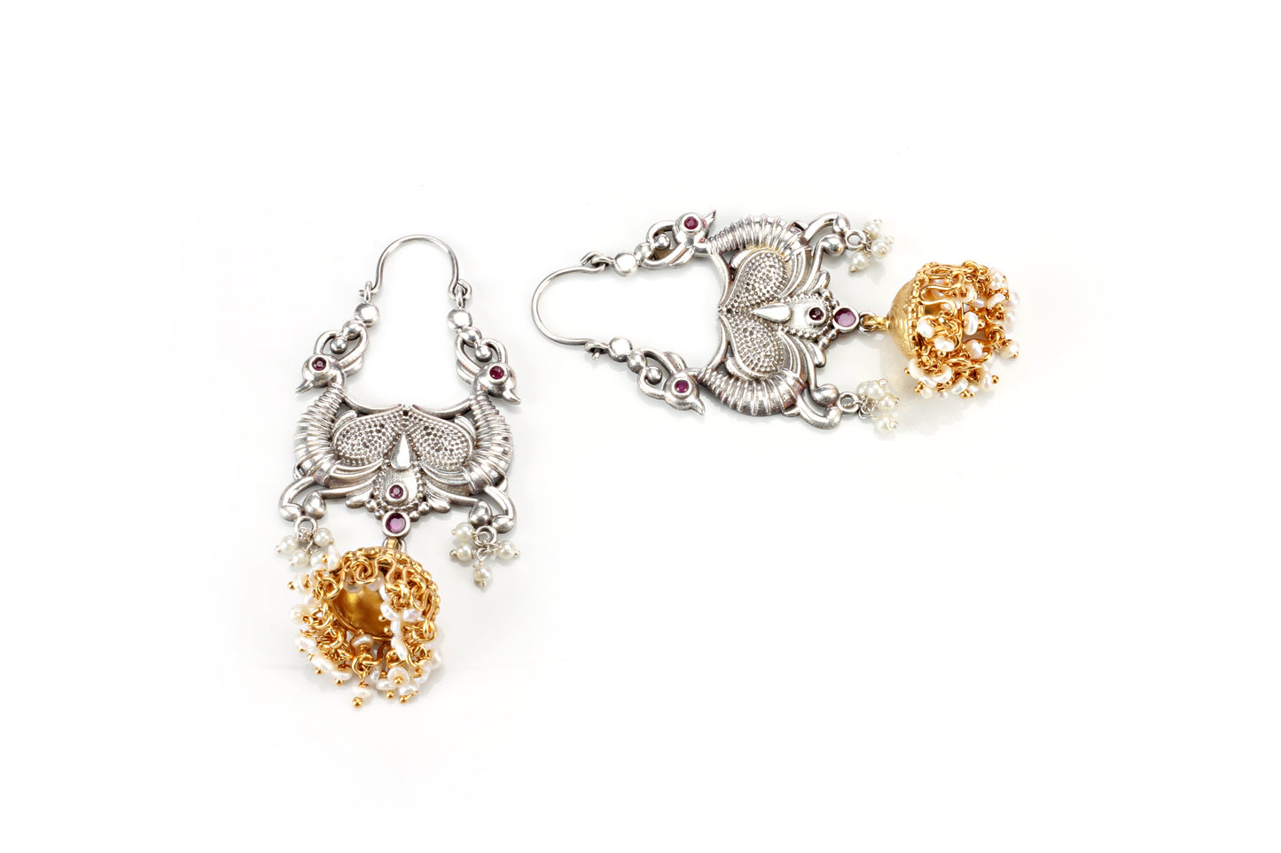 Sangeeta Boochra Silver Earrings-Earrings-Sangeeta Boochra