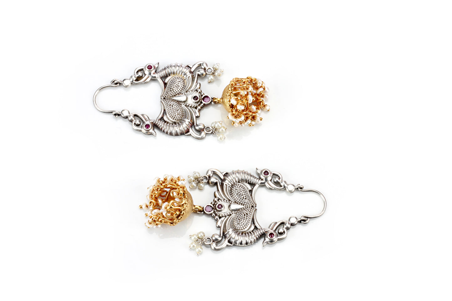 Sangeeta Boochra Silver Earrings-Earrings-Sangeeta Boochra