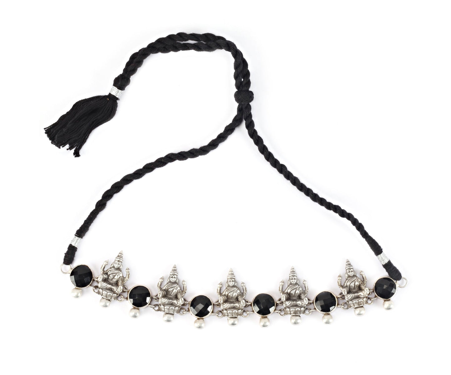 Sangeeta Boochra Silver Necklace-Necklace-Sangeeta Boochra