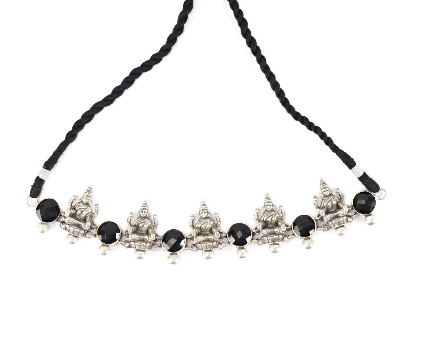 Sangeeta Boochra Silver Necklace-Necklace-Sangeeta Boochra