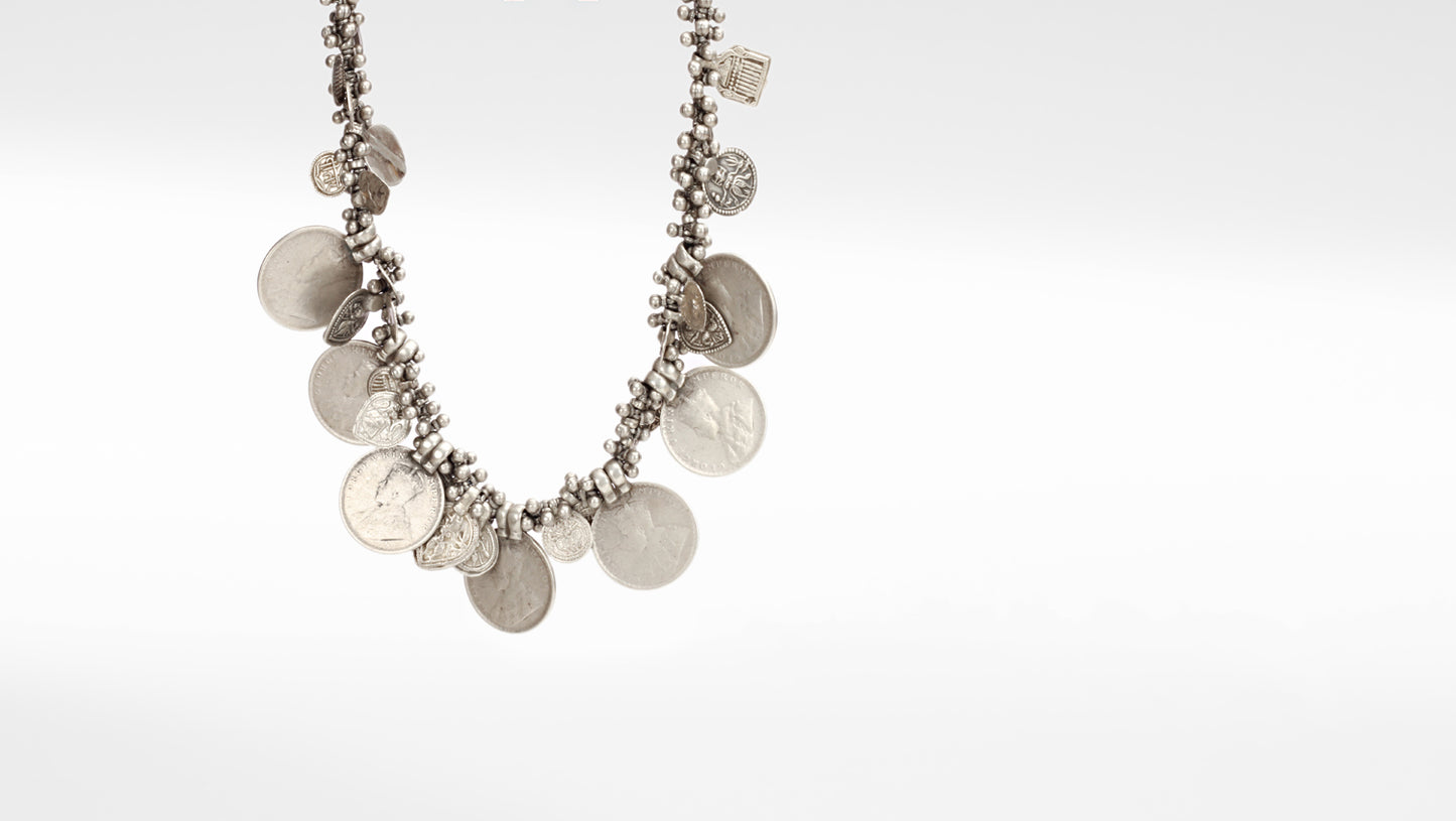 Sangeeta Boochra Silver Necklace